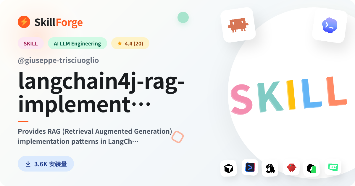 langchain4j-rag-implementation-patterns — SkillForge